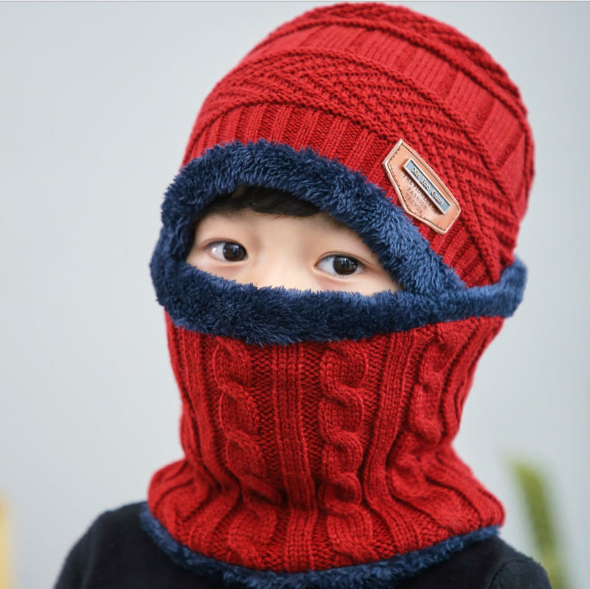 Gorro de punto cálido para niños