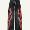Pantalones rectos únicos con un diseño especial