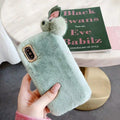 Furry phone case Women Casual Fashion Everyday Streetwear