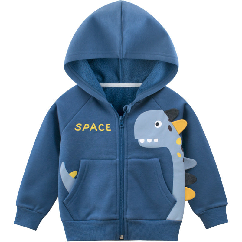 Chaqueta infantil, suéter de forro polar, ropa para bebé niño