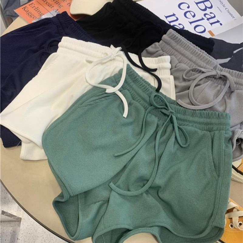 Pantalones de yoga para mujer, versátiles, de pierna ancha y con múltiples combinaciones, en colores lisos.