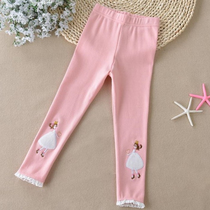 Leggings Pantalones de algodón para niñas tallas medianas y grandes