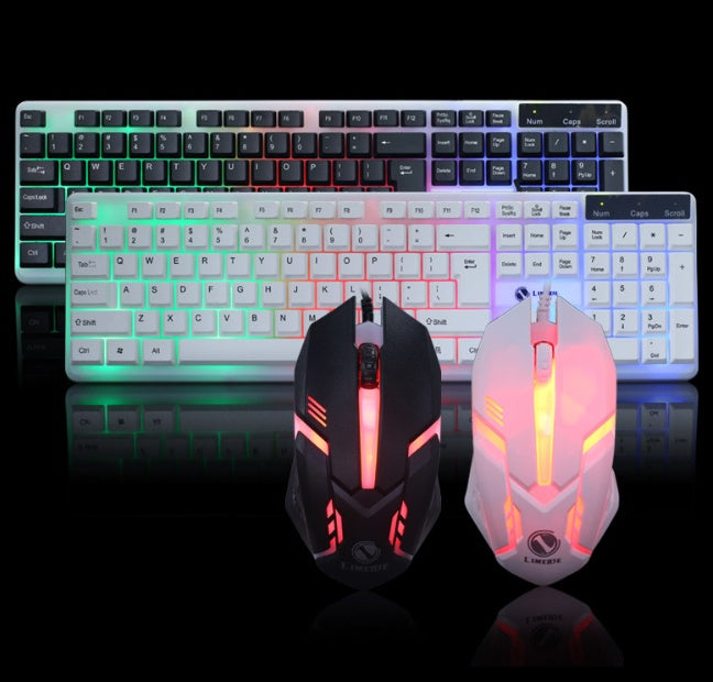Wired Mouse Keyboard Women Casual Fashion Everyday Streetwear