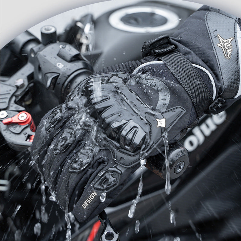 Guantes de invierno para pantalla táctil de motocicleta: mantén tus manos calientes al aire libre.