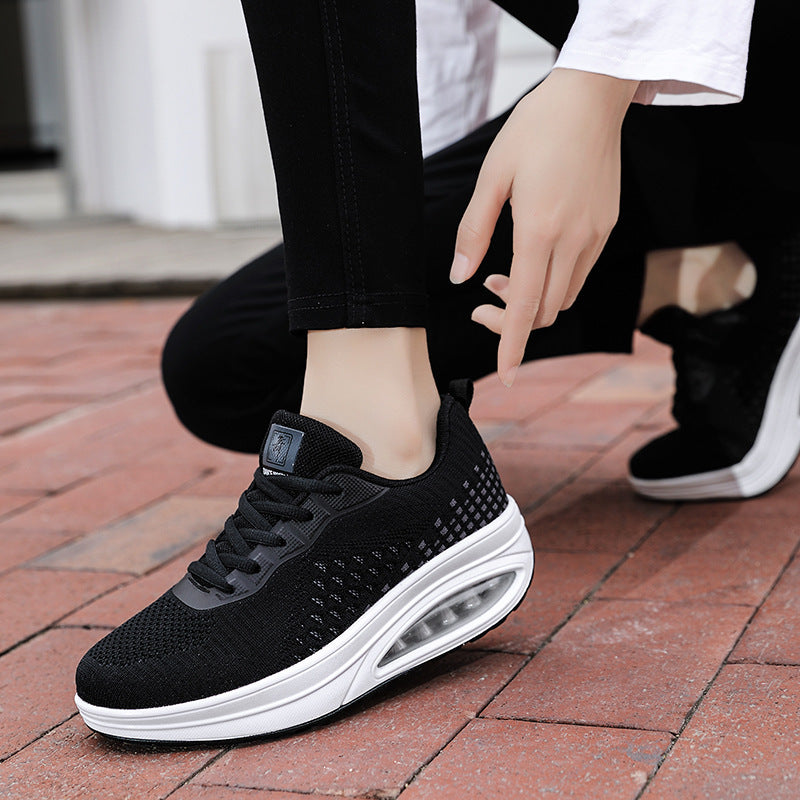 Zapatos deportivos para caminar con suela suave antideslizante para mujer
