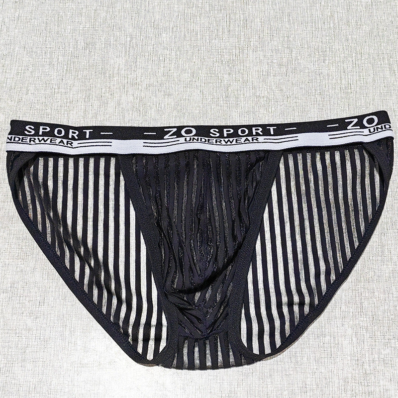 Ropa interior ligera y de lujo para hombre, suave, cómoda y transparente.
