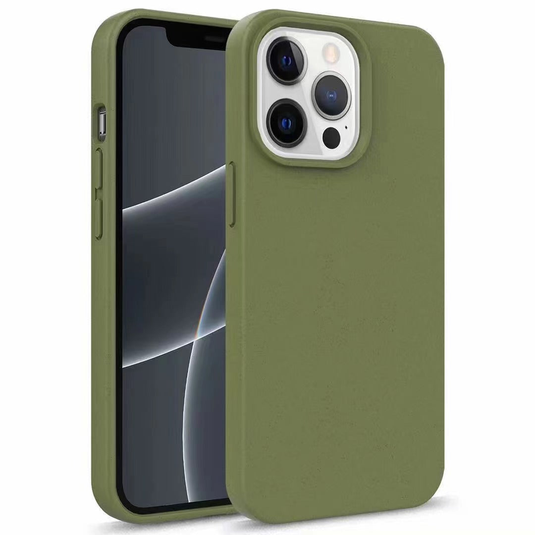 Funda para teléfono biodegradable y compostable de paja de trigo ecológica
