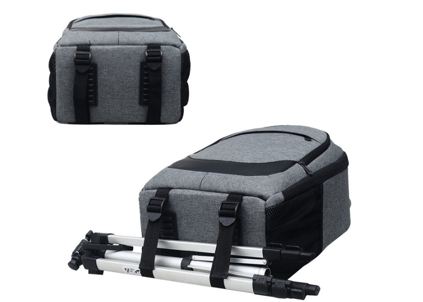 Mochila impermeable personalizada para cámara y portátil, nueva. 