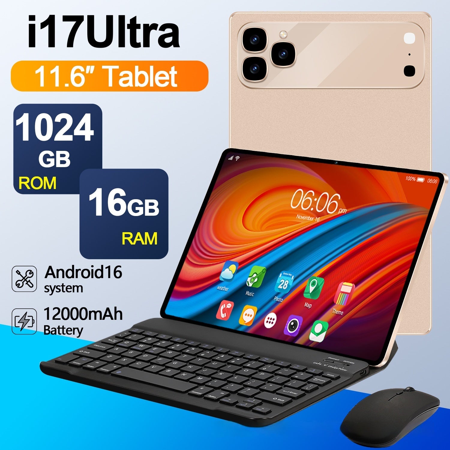 Tableta portátil y minimalista para el hogar