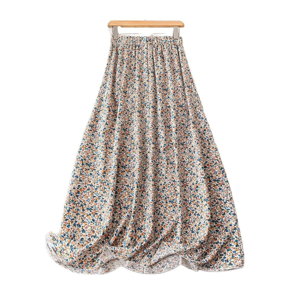 New Womens Floral Print Mini Skirt