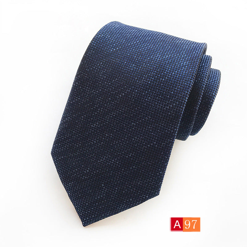 Corbata de jacquard de poliéster para hombre, informal y formal