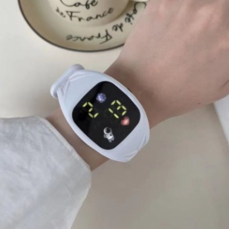 Reloj electrónico inteligente, moderno, elegante y minimalista para niños y niñas.