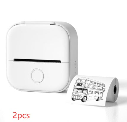 Mini impresora térmica portátil de etiquetas, impresora de fotos para el hogar, impresora de preguntas incorrectas para estudiantes, mini impresora de etiquetas compatible con Bluetooth, etiqueta de precio
