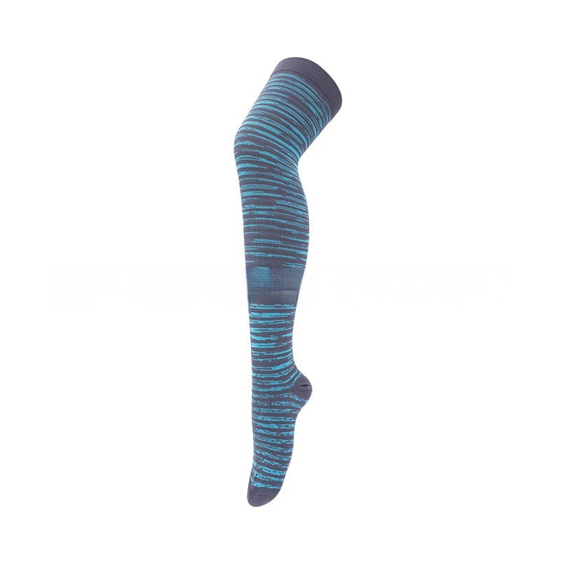 New Outdoor Elastic Sports Running Cycling Long Compression Socks