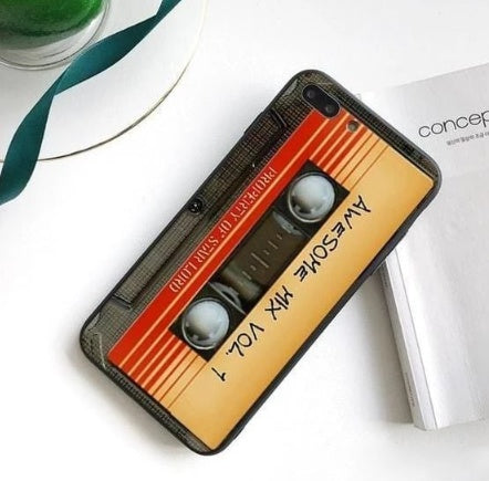 Funda de teléfono con cinta adhesiva