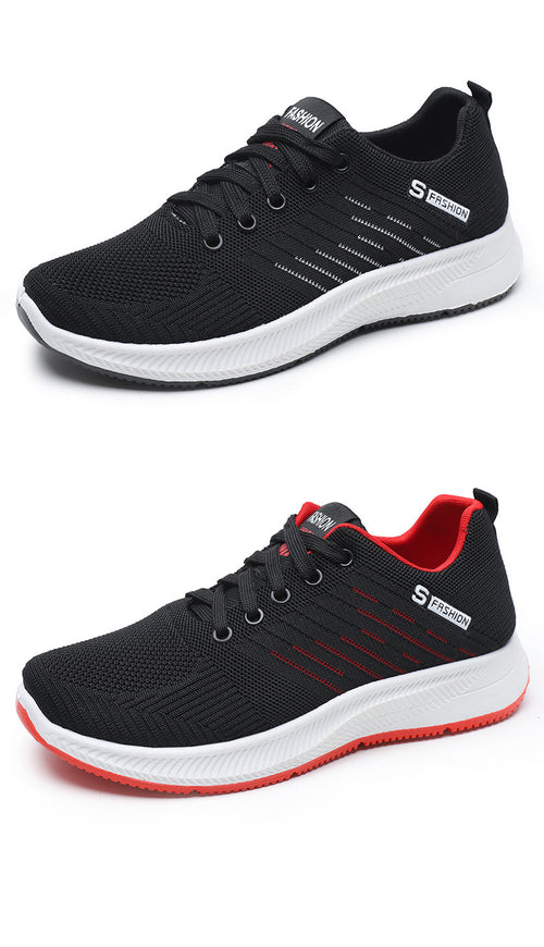 Zapatos casuales para hombre cómodos, transpirables, de suela gruesa y resistentes al desgaste