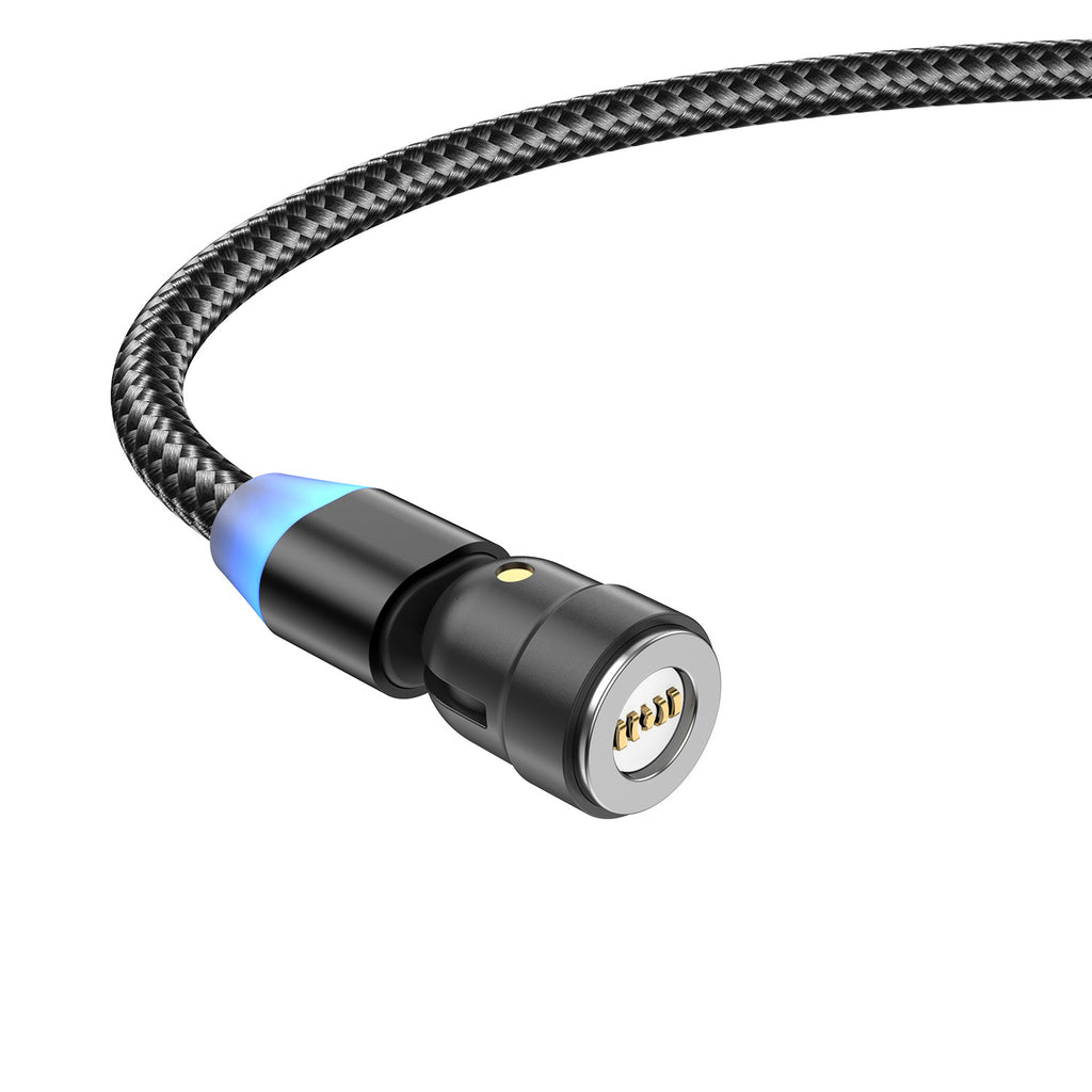 Cable de datos magnético tres en uno para cargar teléfonos móviles