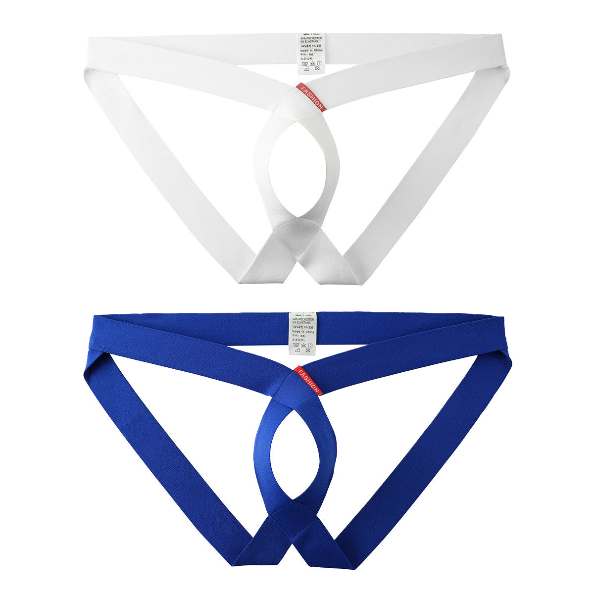 Mens Sexy Hollowed-out Personalized Briefs Stylish No-pull T-back Thongs For A Bold Modern Look