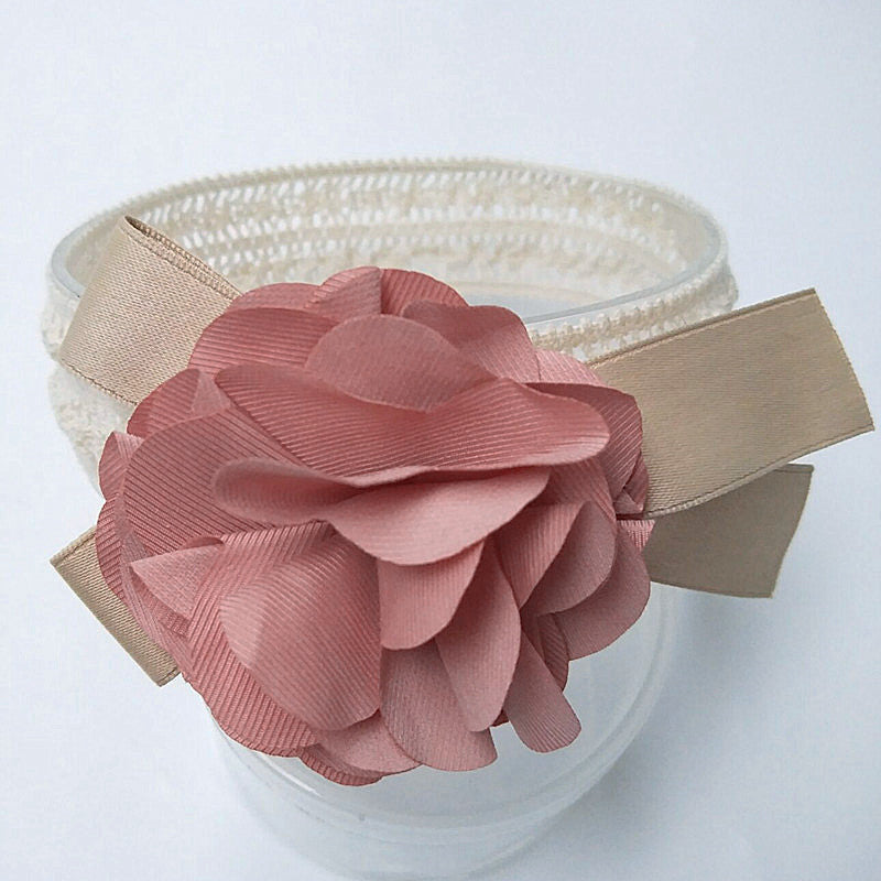 Diadema de encaje para bebé