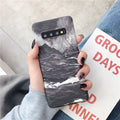 Funda de teléfono de mármol