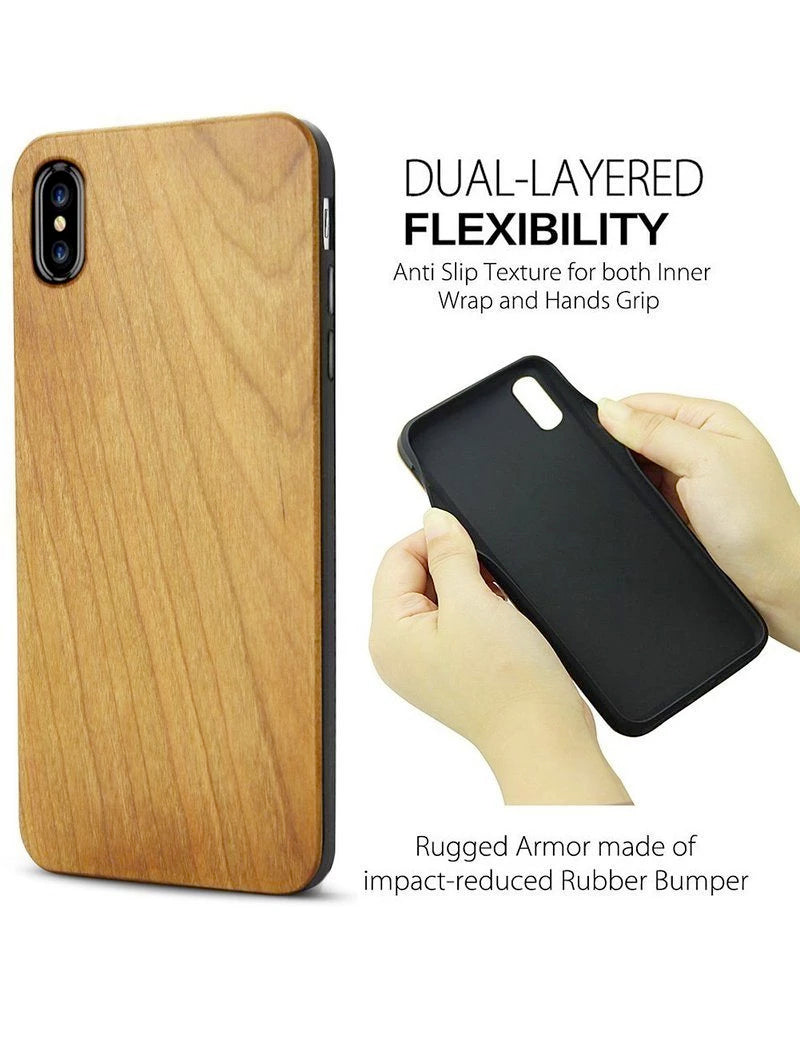 Wooden phone case Women Casual Fashion Everyday Streetwear