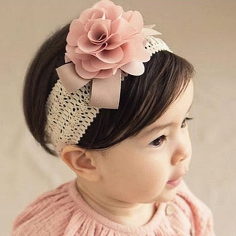 Diadema de encaje para bebé