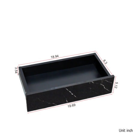 Mesa de centro LED de 17 cm de alto, moderna mesa de centro para sala de estar, mesas de salón, muebles grandes para sala de estar, luces LED
