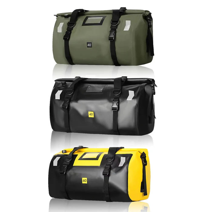 Bolsa de almacenamiento para asiento trasero de motocicleta de gran capacidad para viajes en coche