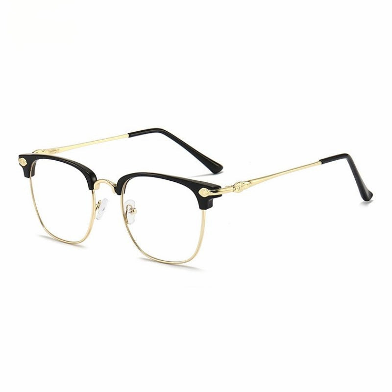 Gafas de lectura con marco para cejas y filtro de luz azul