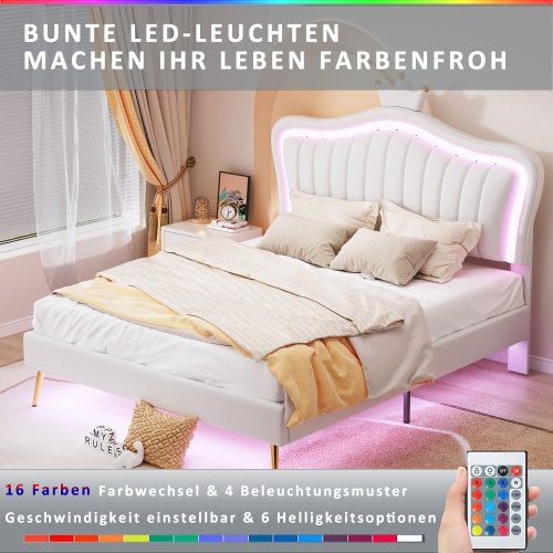 Double Bed Frame In Metal Fibreboard