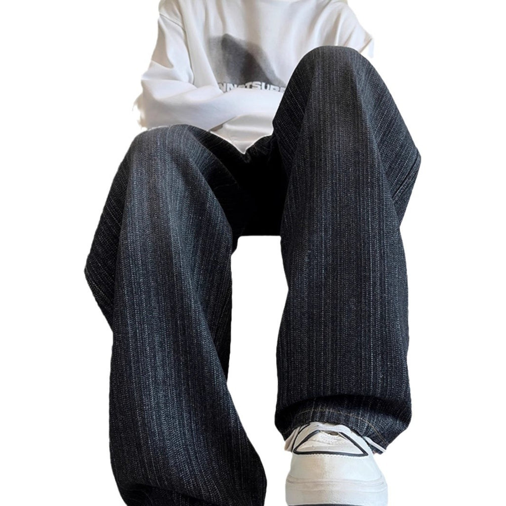 Men's Fashionable Plus-Size Loose Casual Trousers