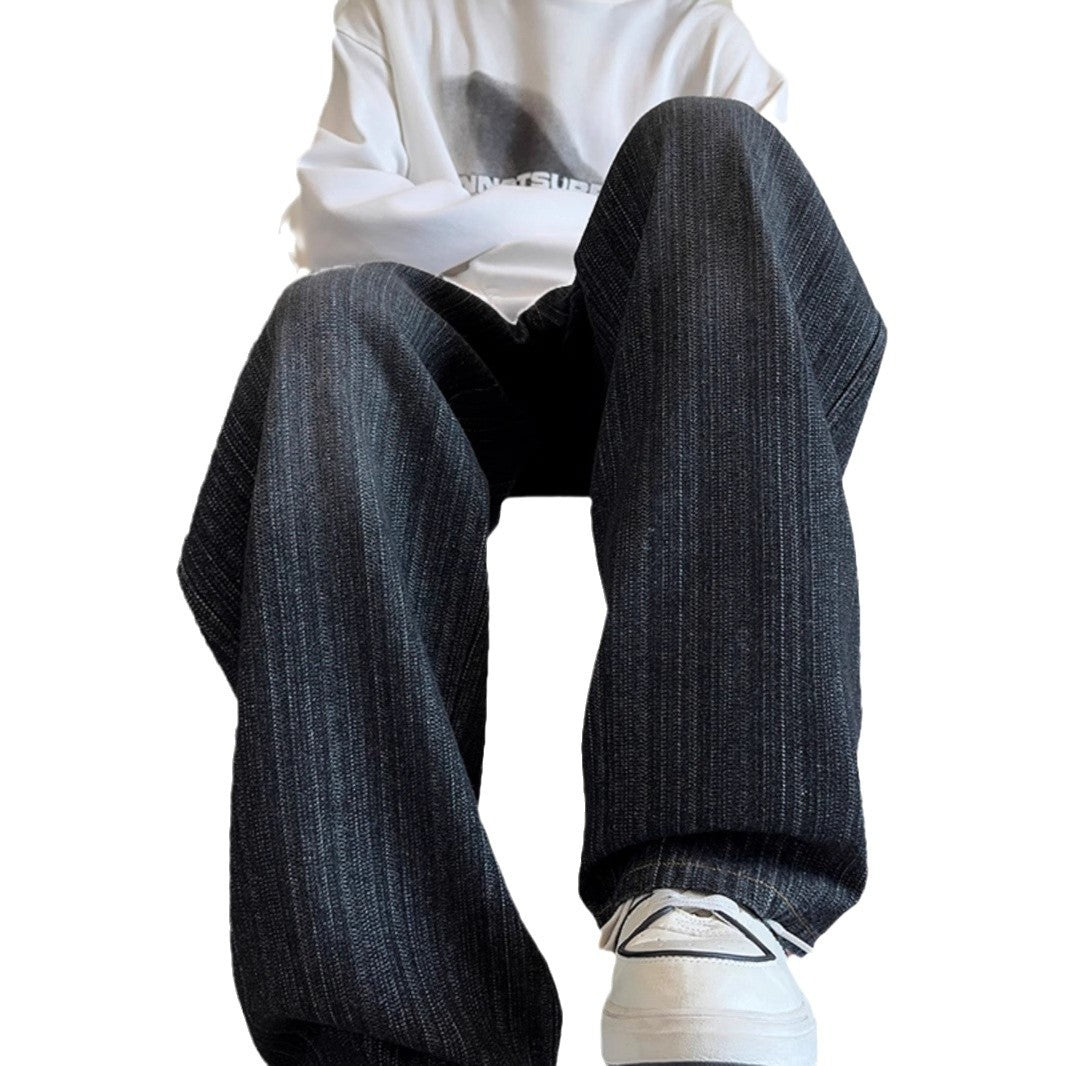 Men's Fashionable Plus-Size Loose Casual Trousers