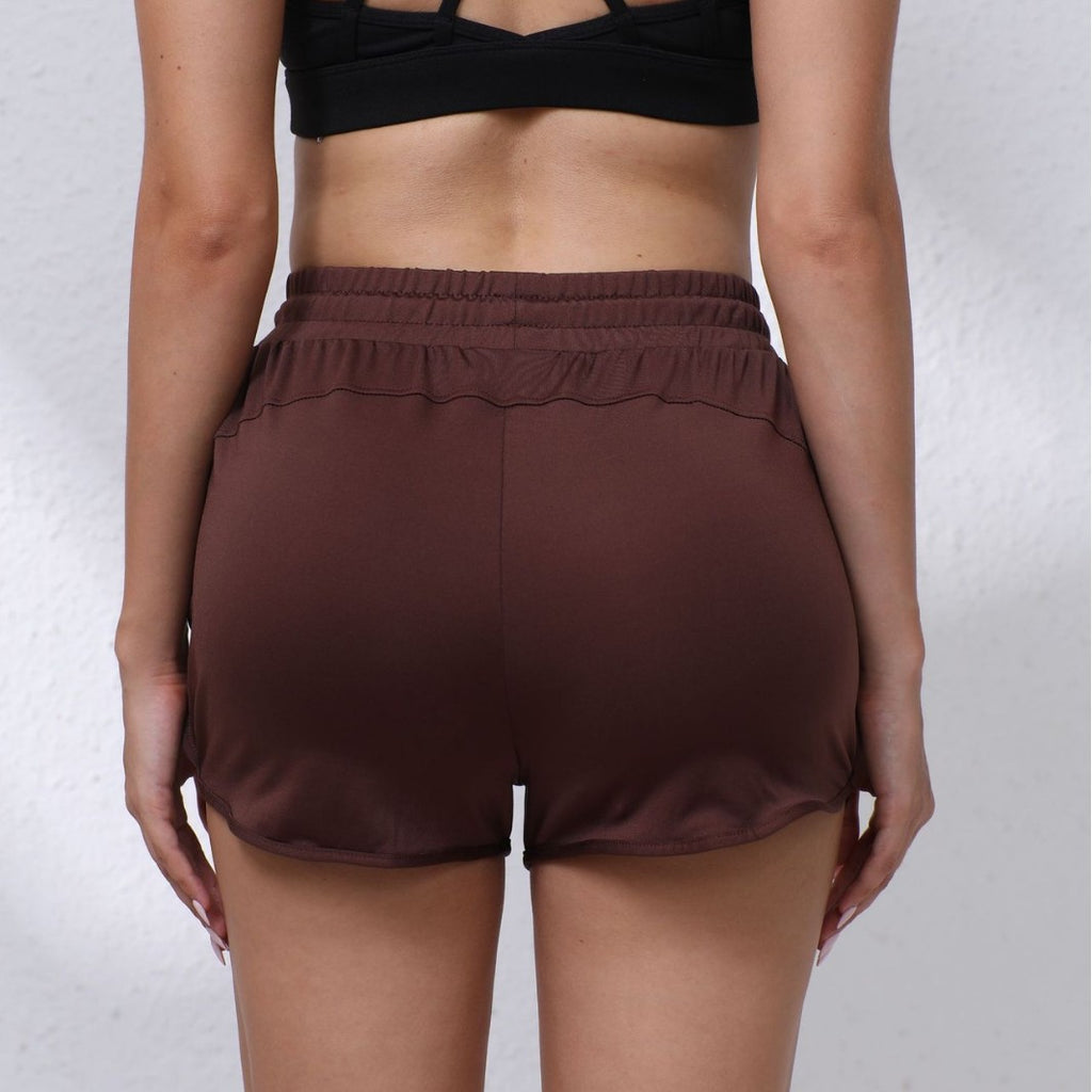 Pantalones cortos minimalistas y elegantes de corte entallado para mujer