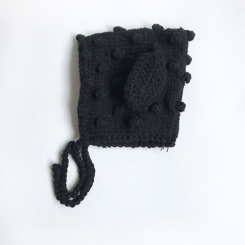 Protectores auditivos cálidos hechos a mano, de estilo coreano, para bebés y niños pequeños.