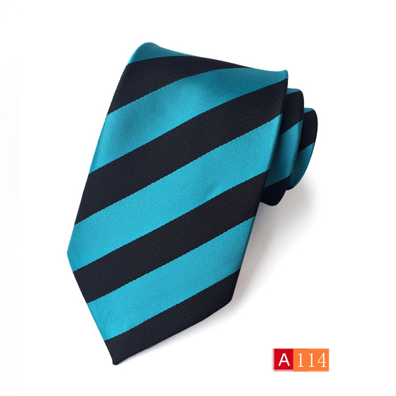 Corbata de jacquard de poliéster para hombre, informal y formal
