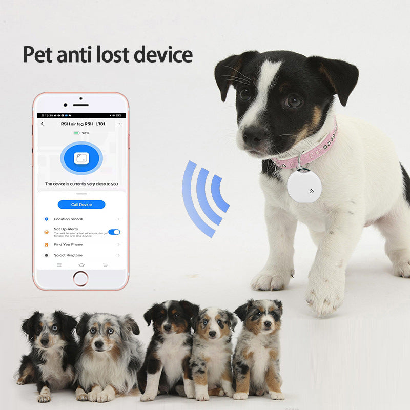 Rastreador inteligente de ubicación para mascotas con Bluetooth neutro y antipérdida