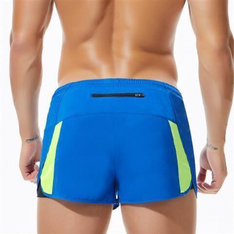 Pantalones cortos deportivos para hombre, holgados y de secado rápido, de tres cuartos