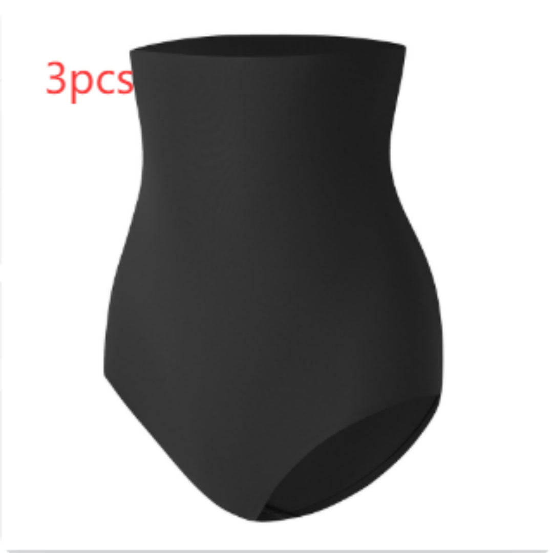 Tanga de tiro medio y alto sin costuras para control de abdomen y modelado corporal