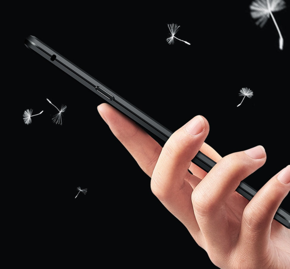 Funda magnética de vidrio de doble cara para teléfono móvil sin función anti-mirones