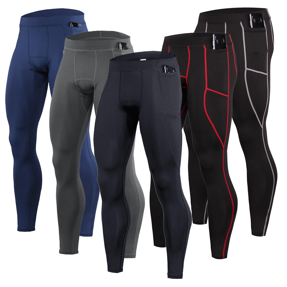 Pantalones deportivos de secado rápido para otoño e invierno para hombre