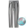 Pantalones deportivos casuales de seda de hielo para hombre