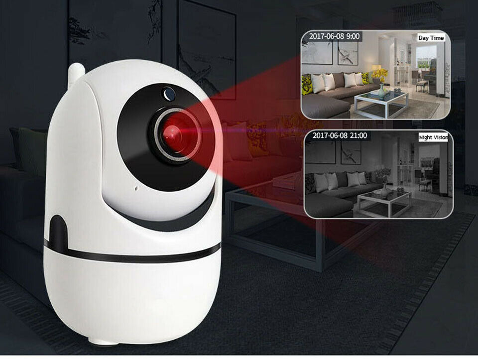 Cámara IP CCTV inalámbrica WiFi, monitor de seguridad para el hogar