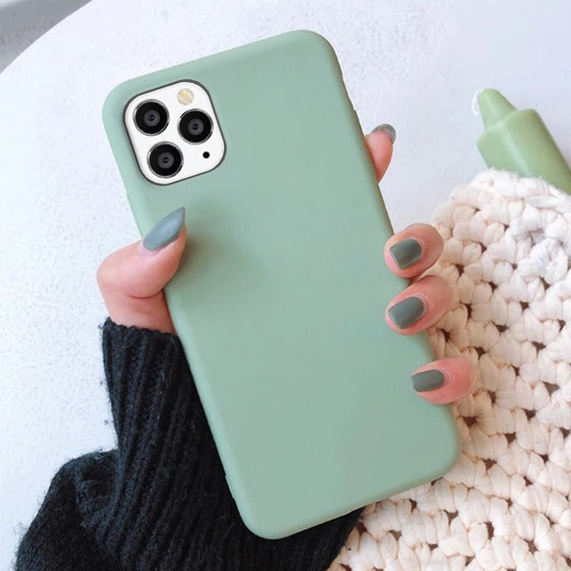 Compatible con funda de teléfono esmerilada
