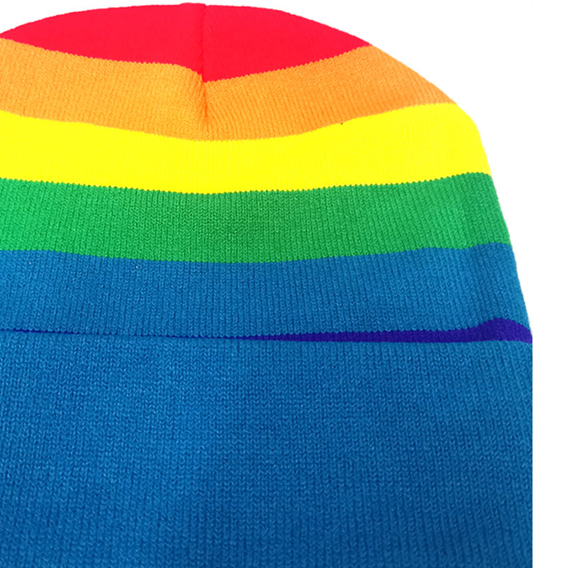 Gorro de punto cálido, elegante y personalizado para invierno y otoño