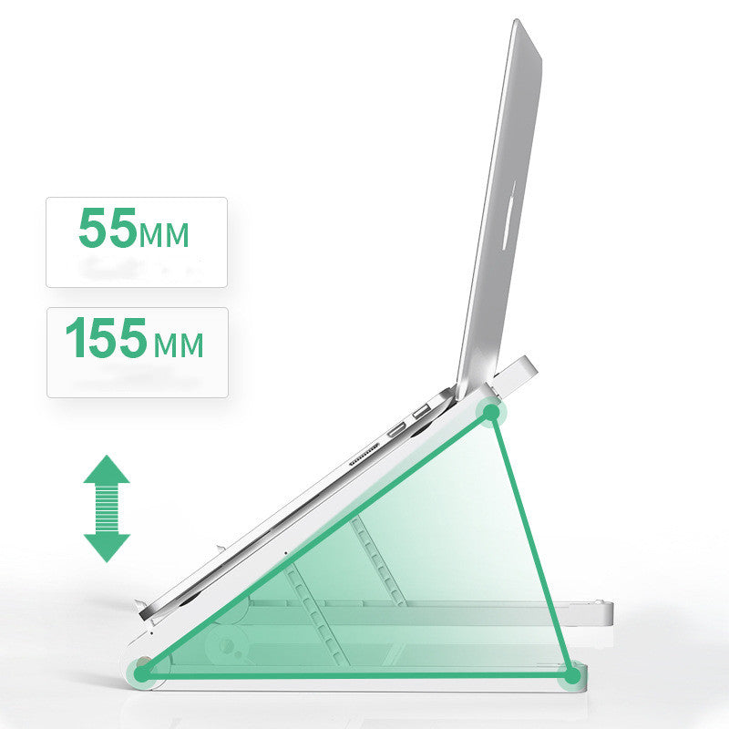 Soporte para portátil plegable con refrigeración de escritorio