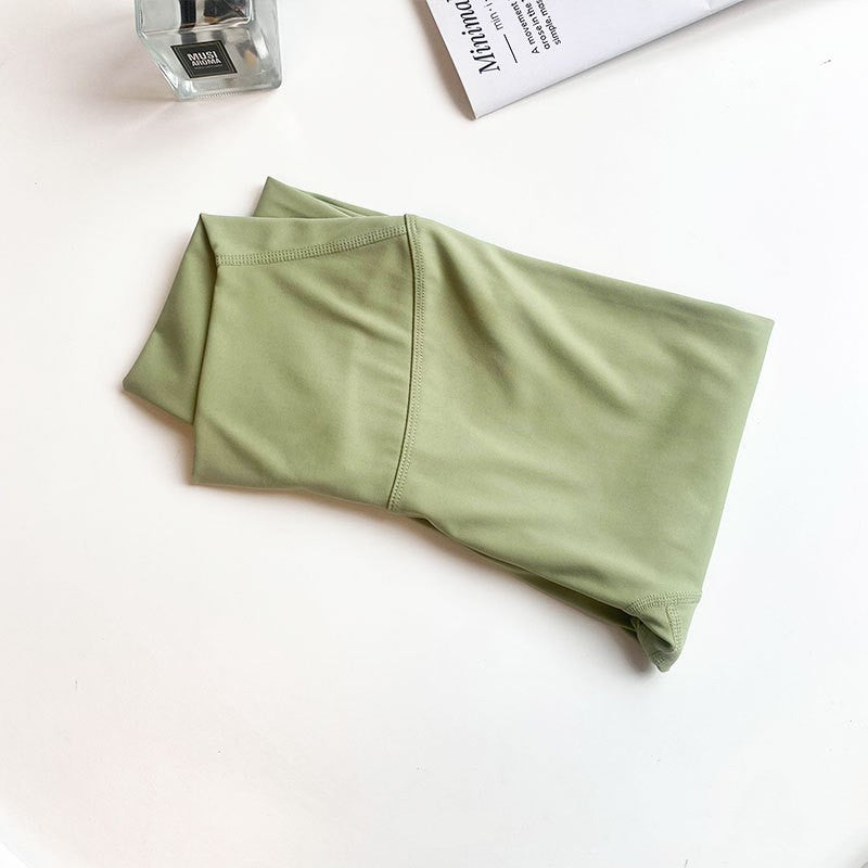 Pantalones deportivos de cintura alta sin costuras para mujer
