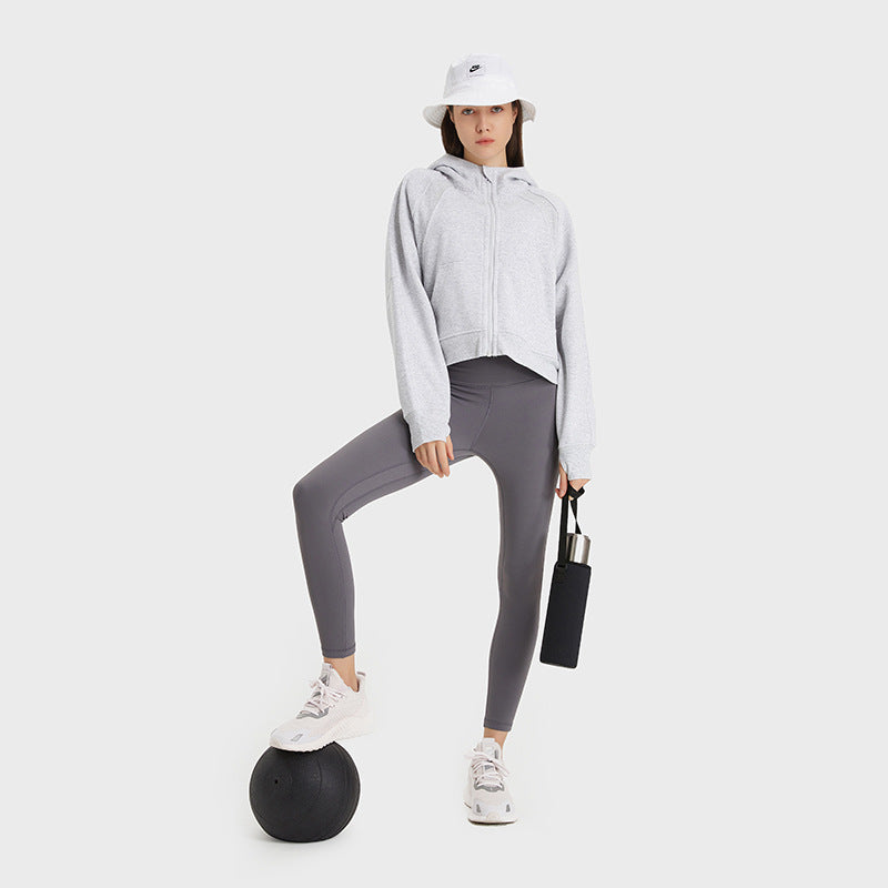 Chaqueta deportiva para correr y fitness para mujer, otoño e invierno