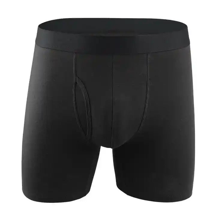 Ropa interior de talla europea para hombre, estilo largo y talla grande