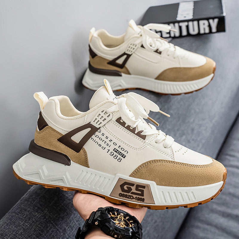 Mens Casual Trendy Slip-resistant And Abrasion-resistant Sneakers