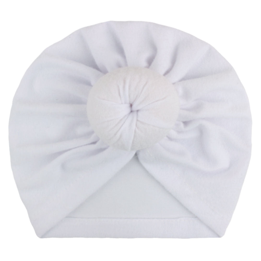 Gorro turbante infantil con nudo indio para bebé